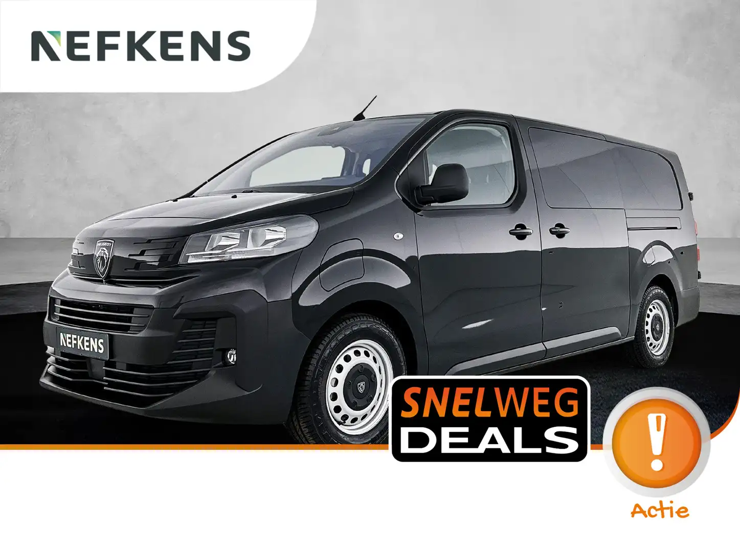 Peugeot e-Expert EV L3 DC 75 kWh 136pk Automaat | Navigatie | Trekh Noir - 1