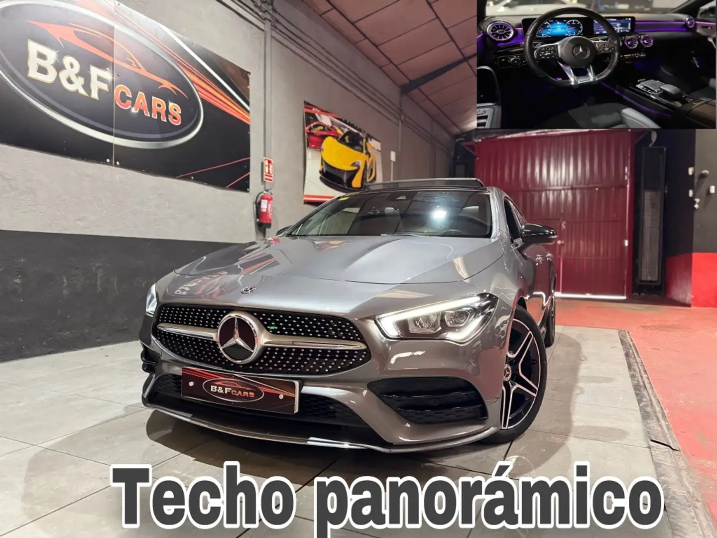 Mercedes-Benz CLA 200 200d Gris - 1