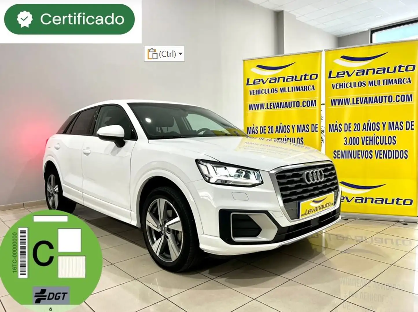 Audi Q2 30 TDI Sport S tronic 85kW Weiß - 1
