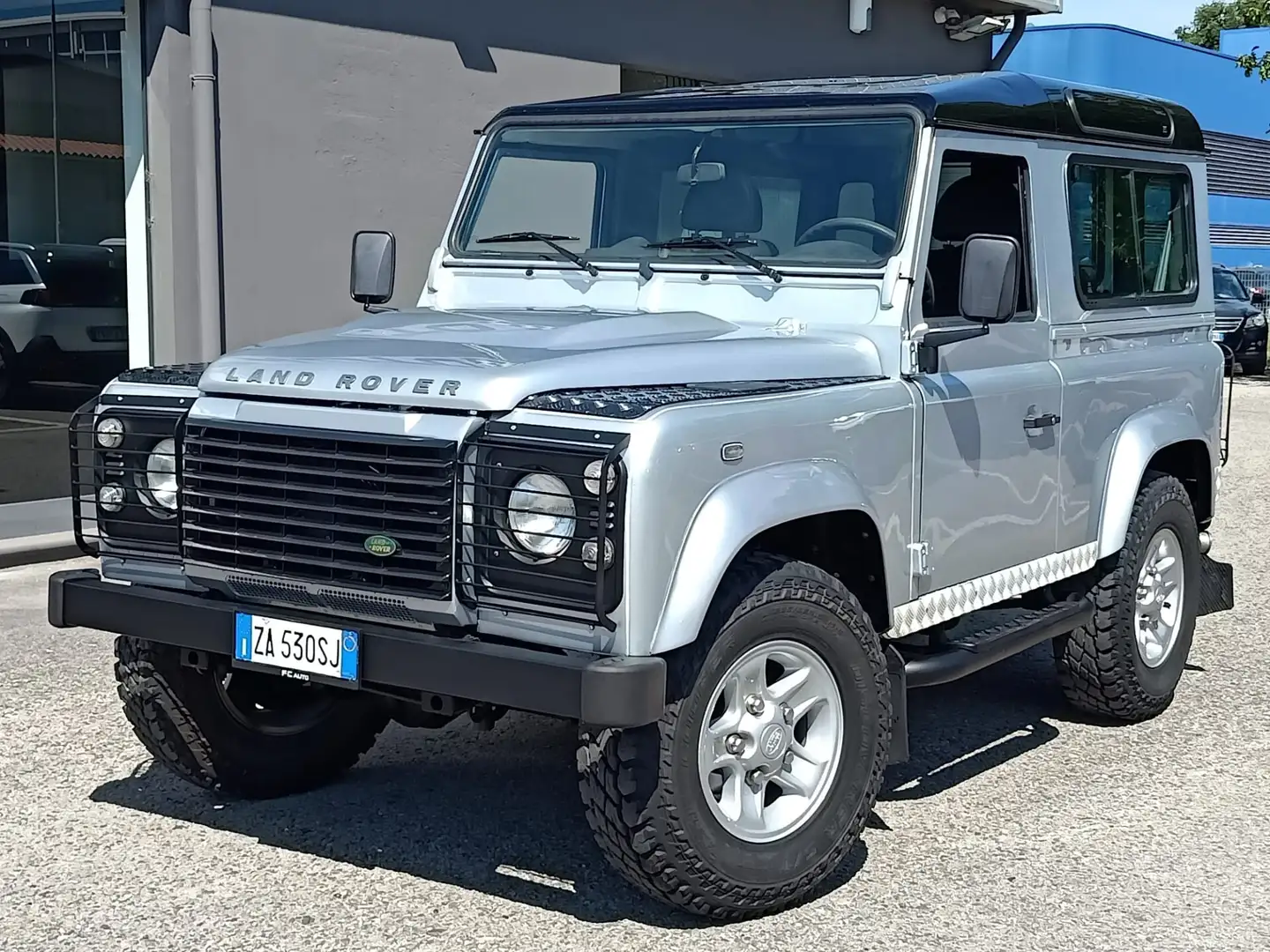 Land Rover Defender 90 2.4 TD4 Station Wagon SE Argento - 2
