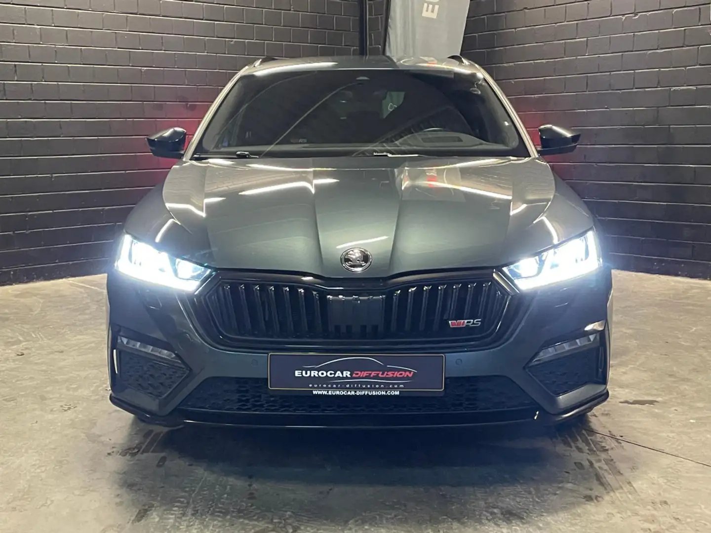 Skoda Octavia Combi RS PHEV 245CV TSI iV DSG6 ** Tête haute Gris - 2