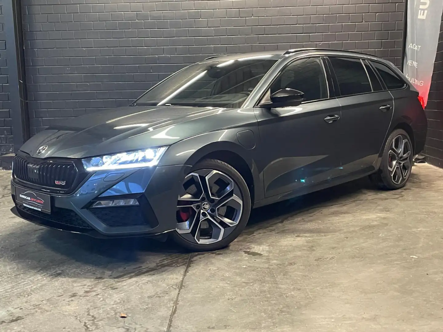 Skoda Octavia Combi RS PHEV 245CV TSI iV DSG6 ** Tête haute Gris - 1