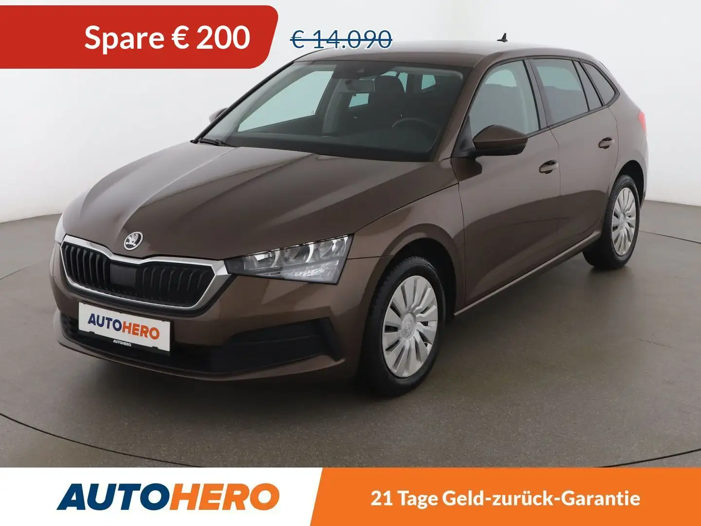 Skoda Scala 1.0 TSI Active *TEMPO*SPUR*SHZ*KLIMA*BT* Braun - 1
