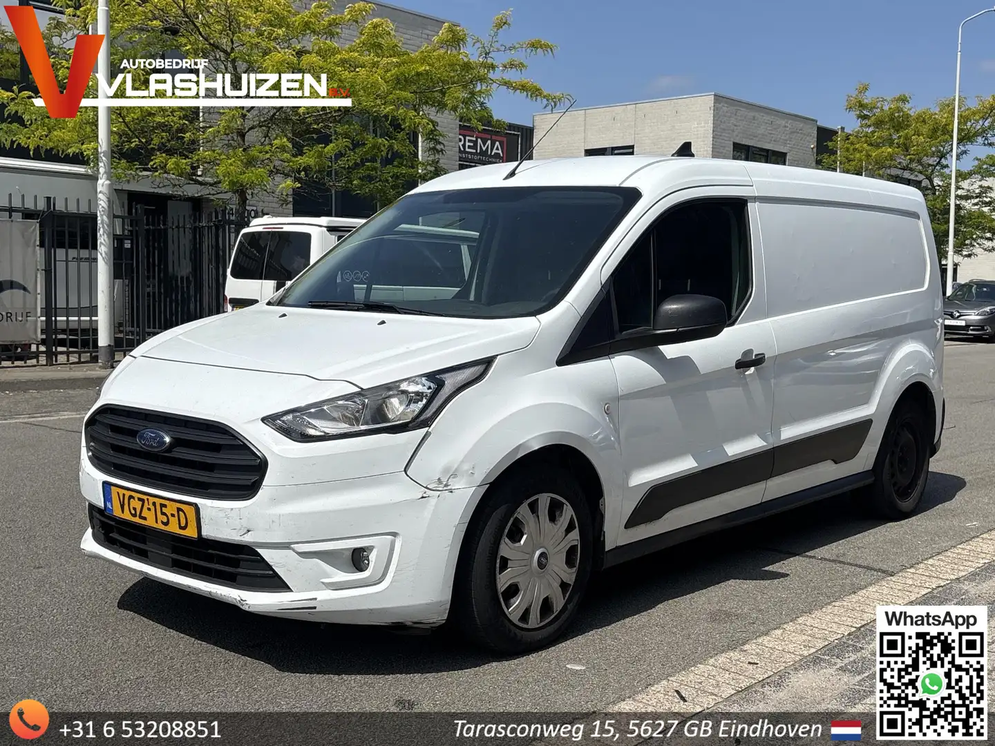Ford Transit Connect 1.5 EcoBlue L2 Trend | € 3.850,- NETTO! | Euro 6 | White - 1