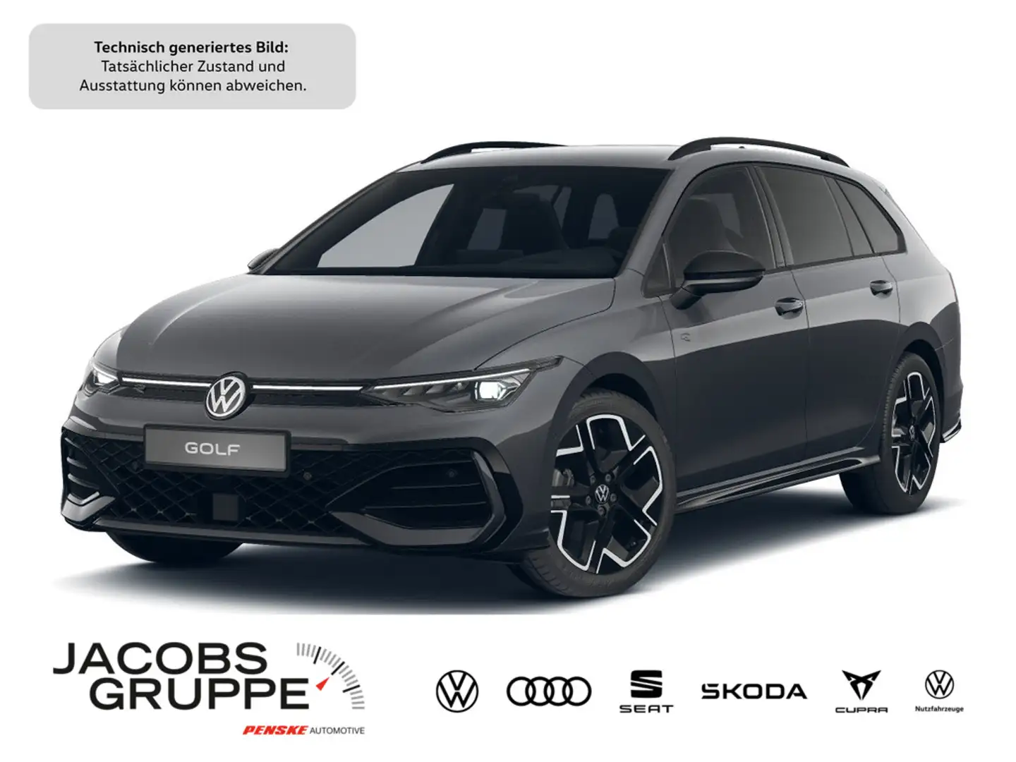 Volkswagen Golf VIII Variant 2.0 TDI R-Line "Black Style" Grau - 1