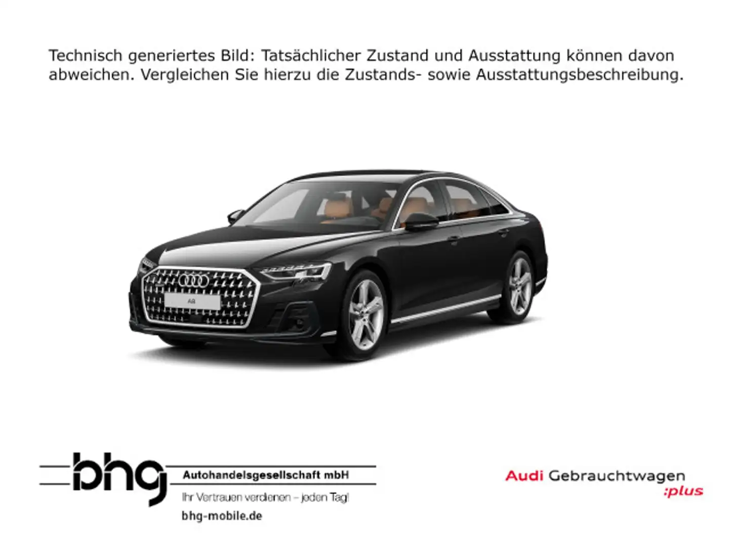 Audi A8 50 TDI quattro 210(286) kW(PS) Schwarz - 1