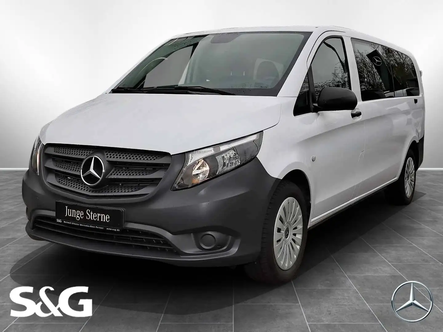 Mercedes-Benz Vito 114 CDI Tourer PRO KAMERA AUTOMATIK SITZHZ. Weiß - 1