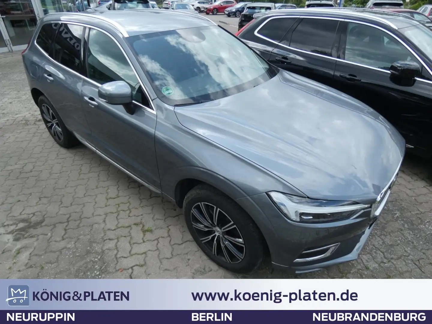 Volvo XC60 B4 (Diesel) AWD Inscription (EURO 6d) Klima Leder Gris - 1