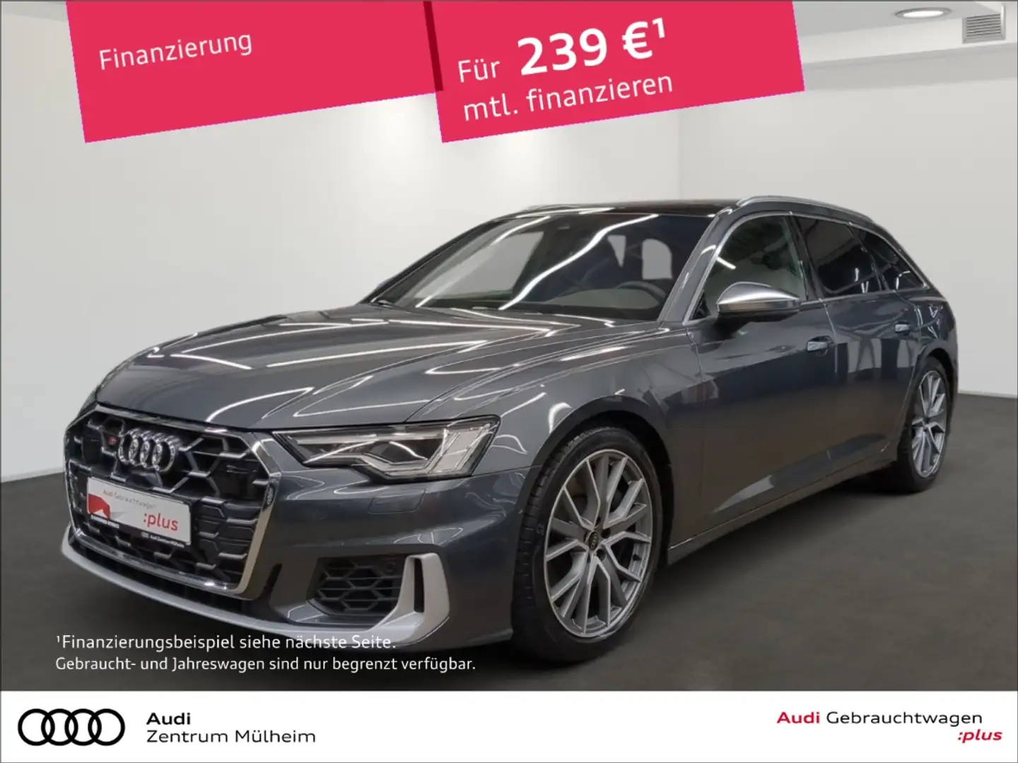 Audi S6 Avant TDI Navi LED Pano Rückfahrkamera virtual Grau - 1