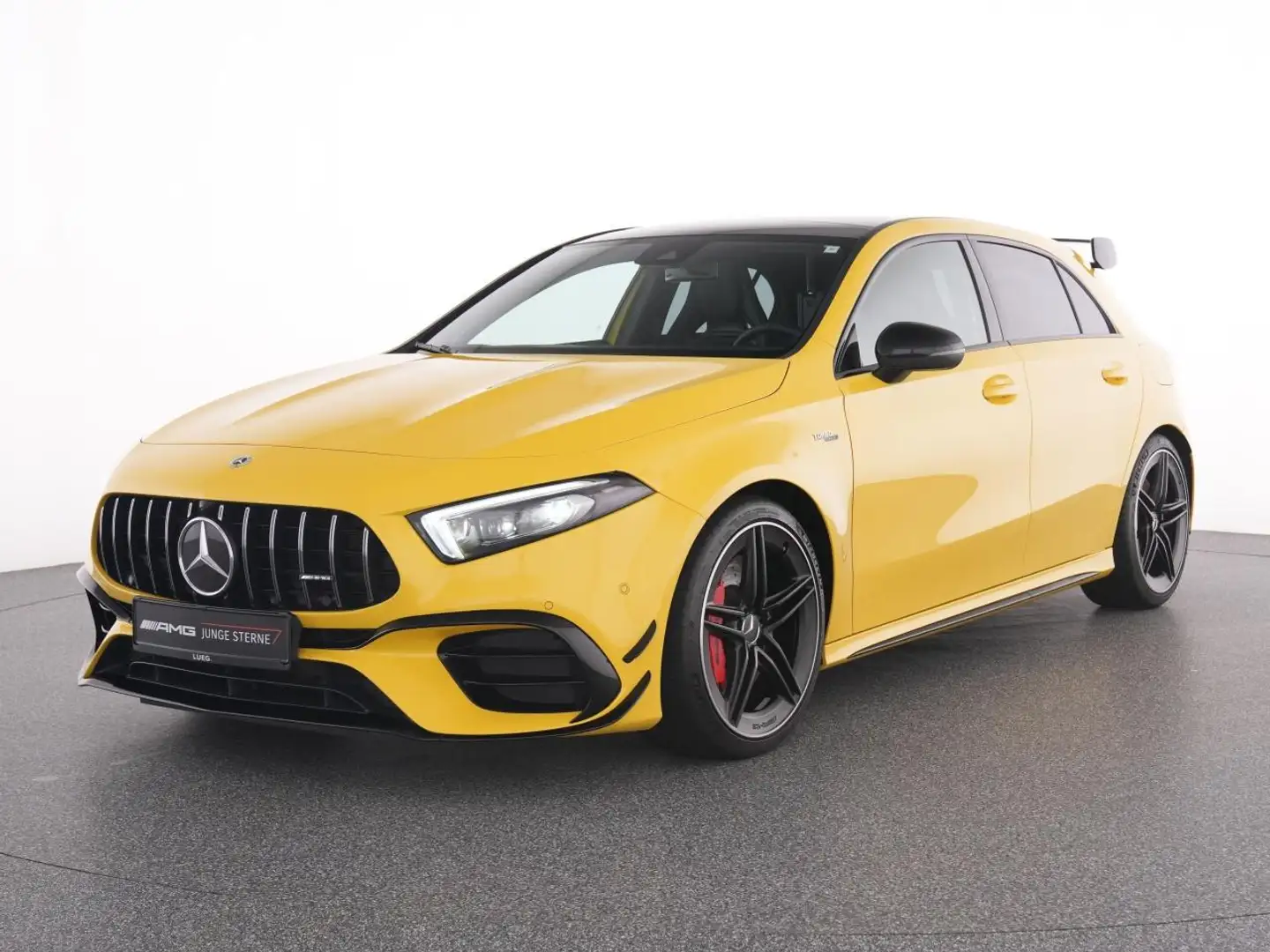 Mercedes-Benz A 45 AMG A 45 S 4M+ Pano+MBeam+Night+Sound+Totw+RFK+Memo+ Amarillo - 2
