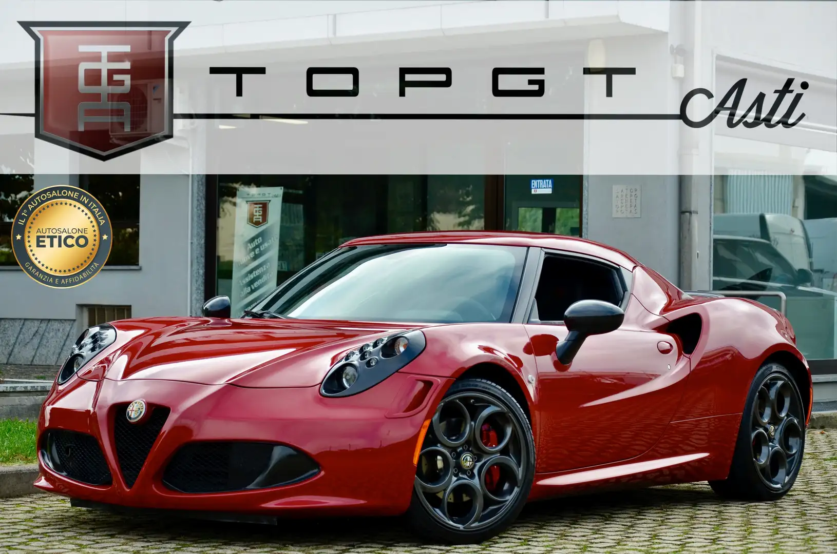 Alfa Romeo 4C Coupe 1750 tbi 240cv tct, VERSIONE LAUNCH EDITION Rosso - 1