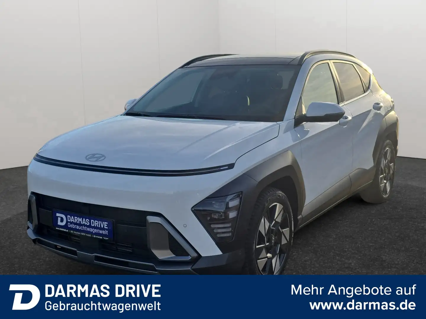 Hyundai KONA KONA 1.6 Turbo DCT Prime 4WD Navi GSD TOP Weiß - 1