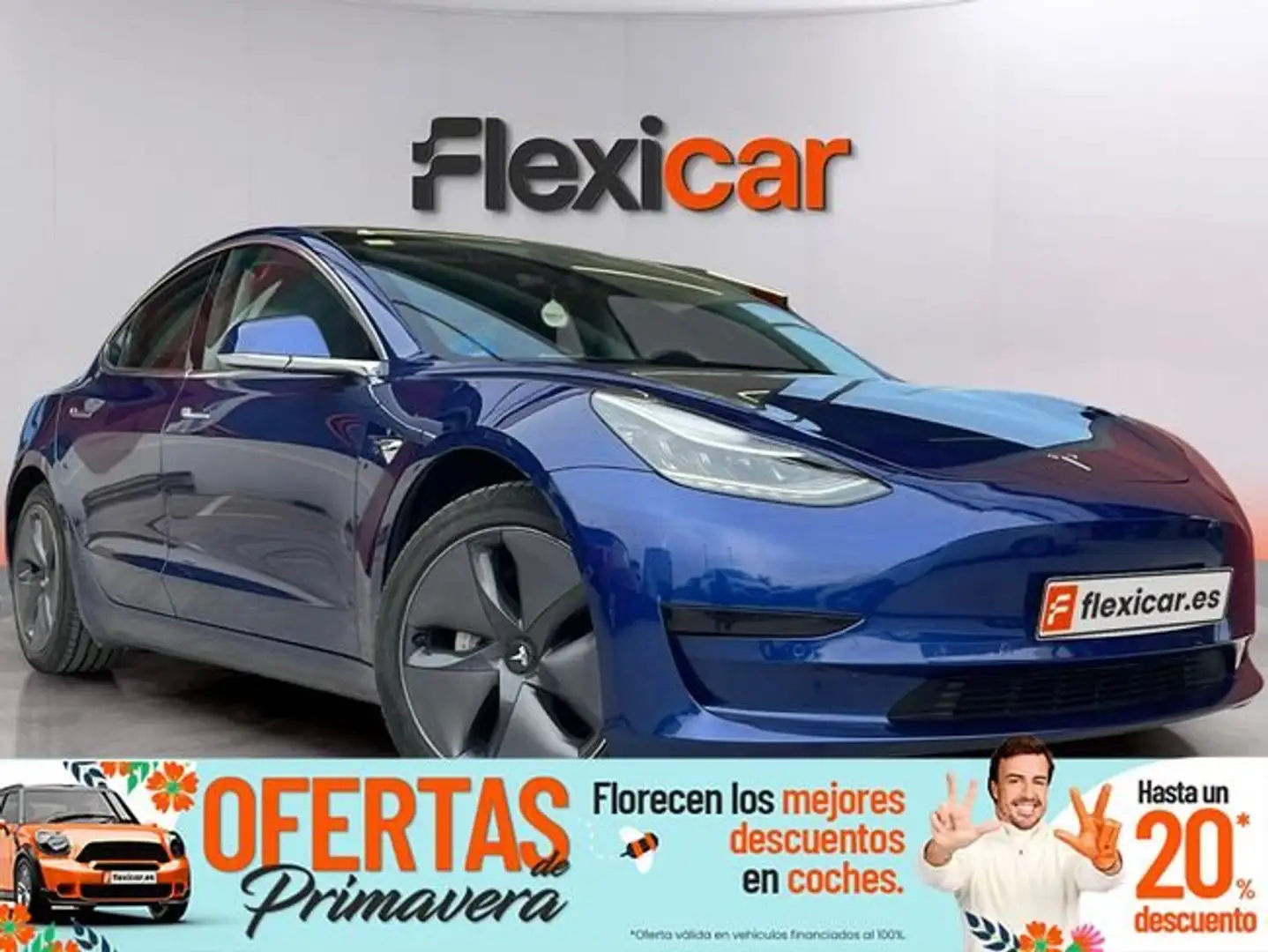 Tesla Model 3 Gran Autonomía AWD Azul - 1