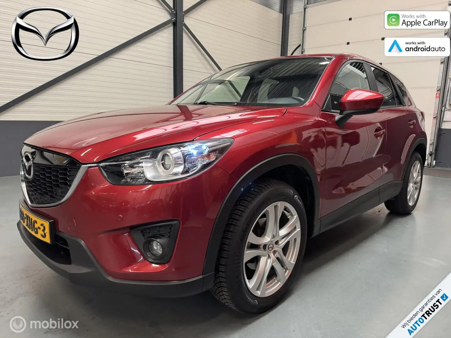 Mazda CX-5 2.0 TS+ 4WD Carplay|19"LM-Velg|Trek-afnbaar Rouge - 1