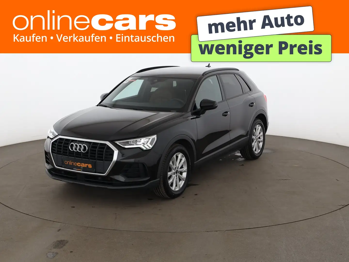 Audi Q3 35 TDI Aut LED LEDER SITZHZG R-CAM ASSIST TEMP Schwarz - 1