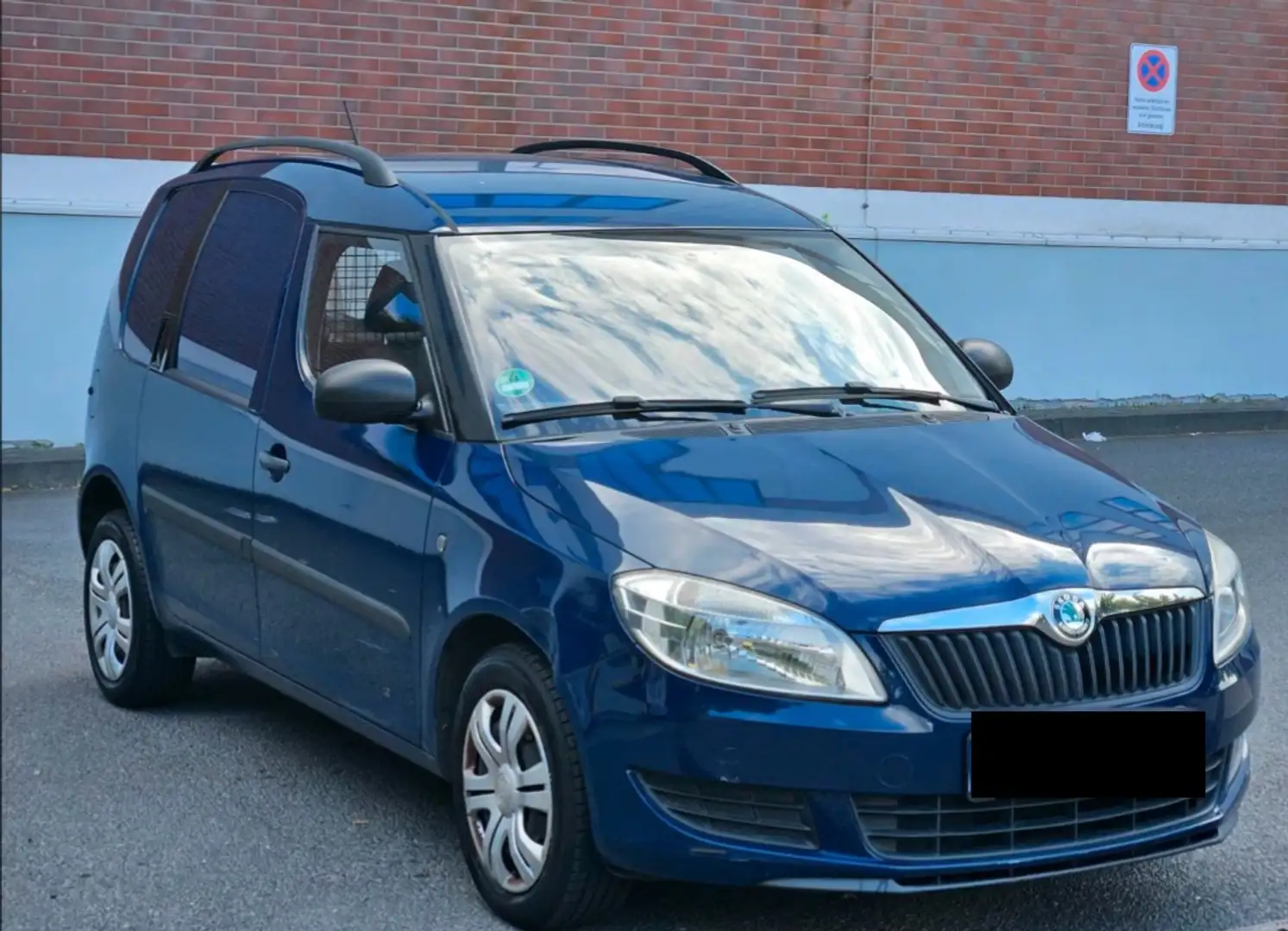 Skoda Praktik 5 deurs bestelauto Kék - 2