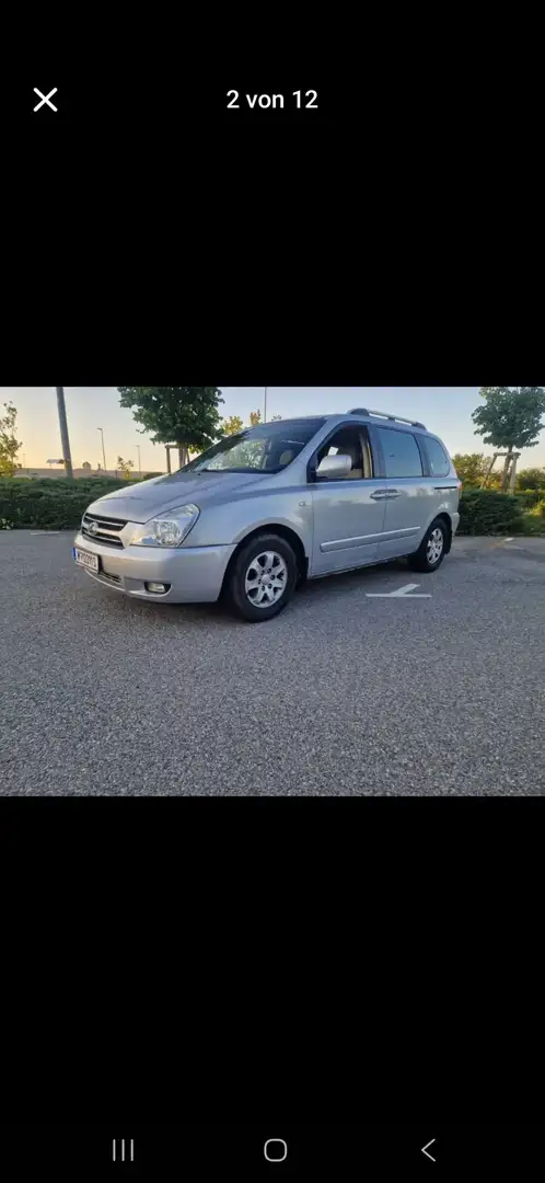 Kia Carnival Active 2,9 CRDi VGT Silber - 2