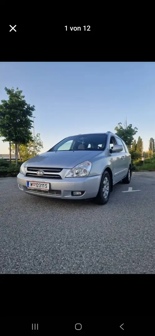 Kia Carnival Active 2,9 CRDi VGT Silber - 1