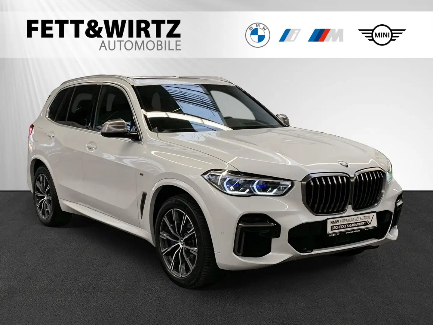 BMW X5 M 50i Pano|Standhzg.|Head-Up|Harman/Kardon Bílá - 1