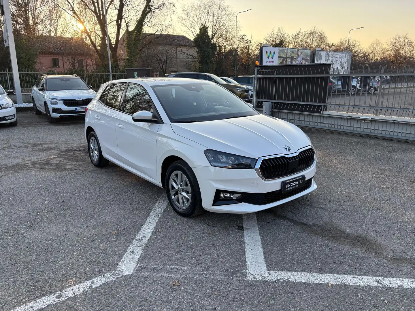 Skoda Fabia Fabia 1.0 MPI 80 CV Ambition Bianco - 2