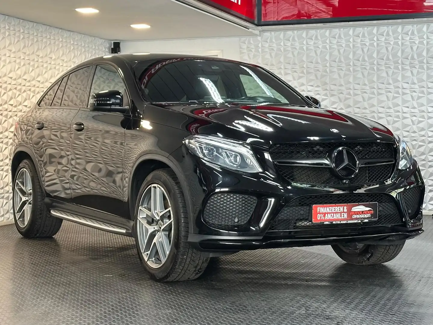 Mercedes-Benz GLE 400 GLE400 Coupe AMG 4Matic LED#SH#SHZ#AHK#HUD#TEMPO Noir - 2
