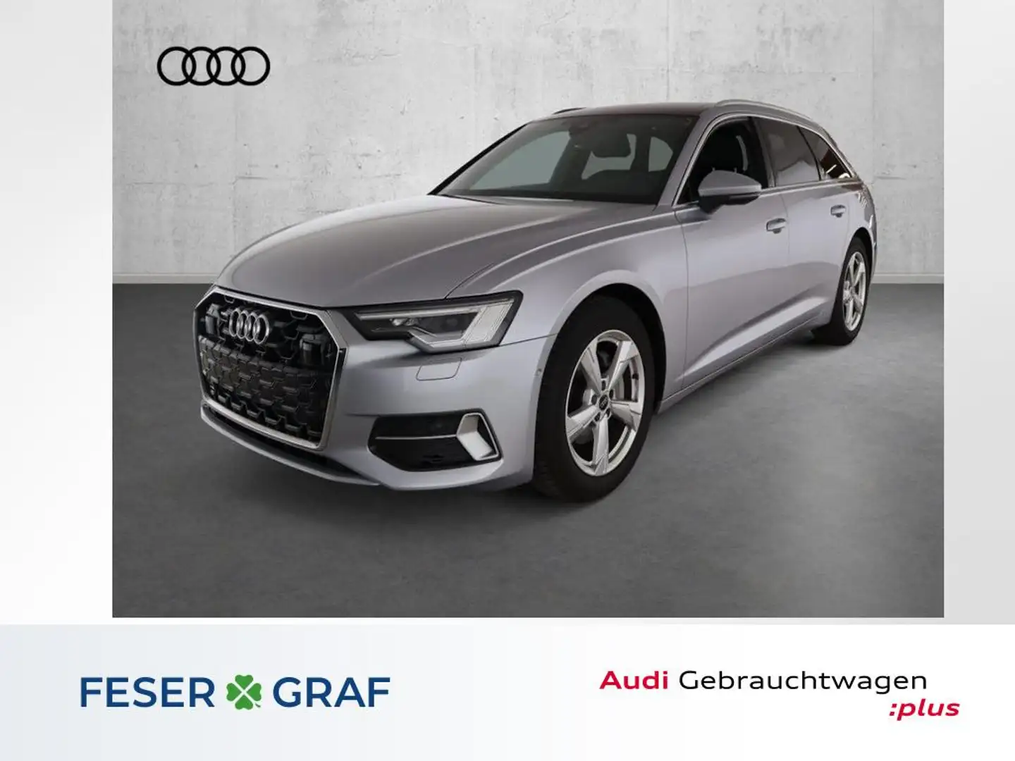 Audi A6 Avant Sport 40 TDI qu. S-tro+PANO+MATRIXLED+AHK Silber - 1
