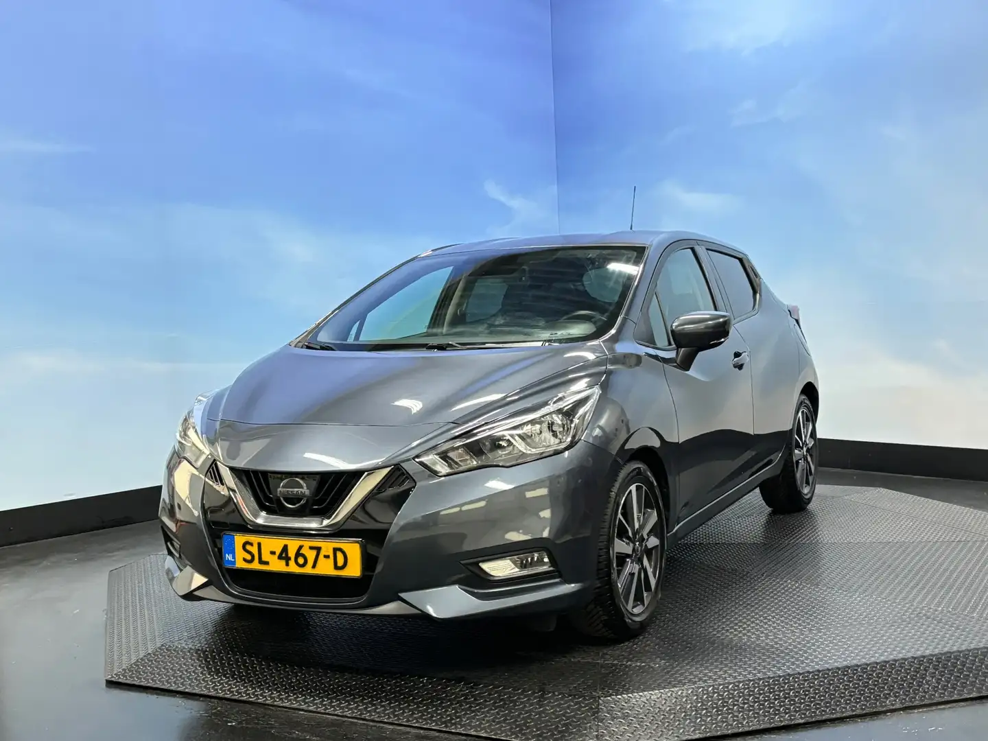 Nissan Micra 0.9 IG-T N-Connecta Navi | Clima | Cruise | PDC Gris - 2