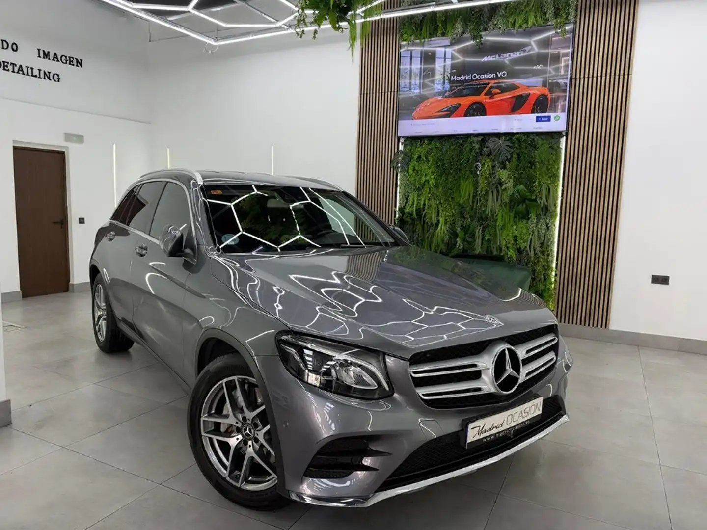 Mercedes-Benz GLC 220 220d 4Matic Aut. Gris - 1