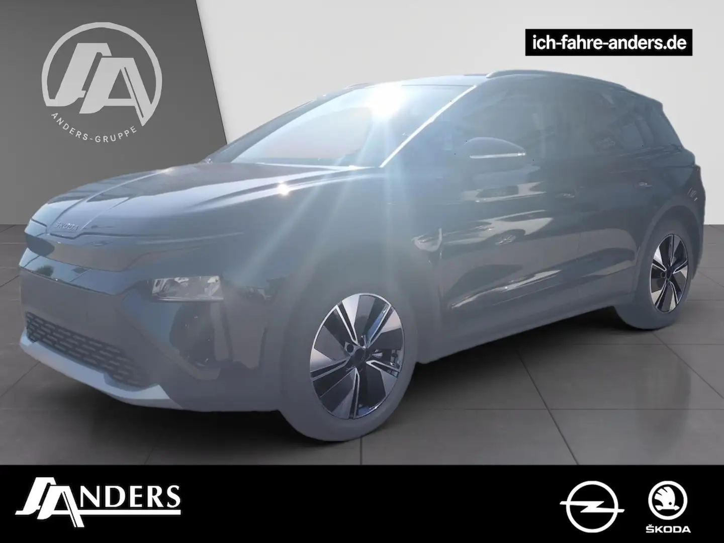 Skoda Elroq 50 Tour +AHK+Distronic+SHZ+SpurH+KeyLess Schwarz - 1