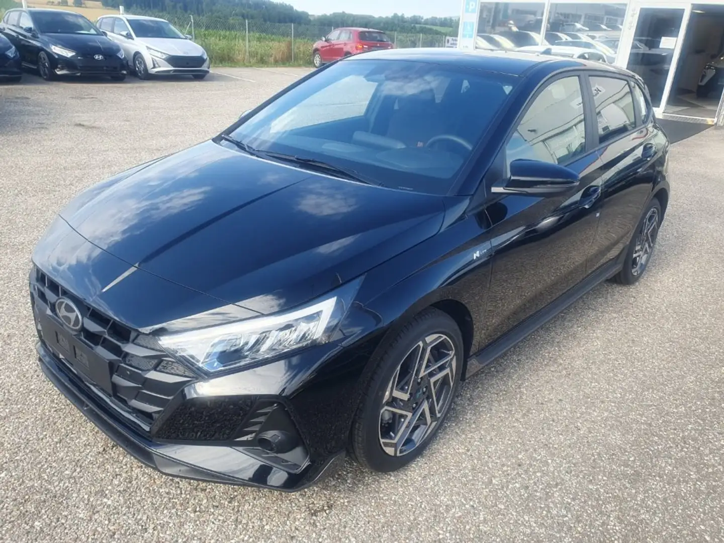 Hyundai i20 (BC3) N Line 1.0 T-GDI DCT b5bl2-OO5/O6/O7 Schwarz - 1