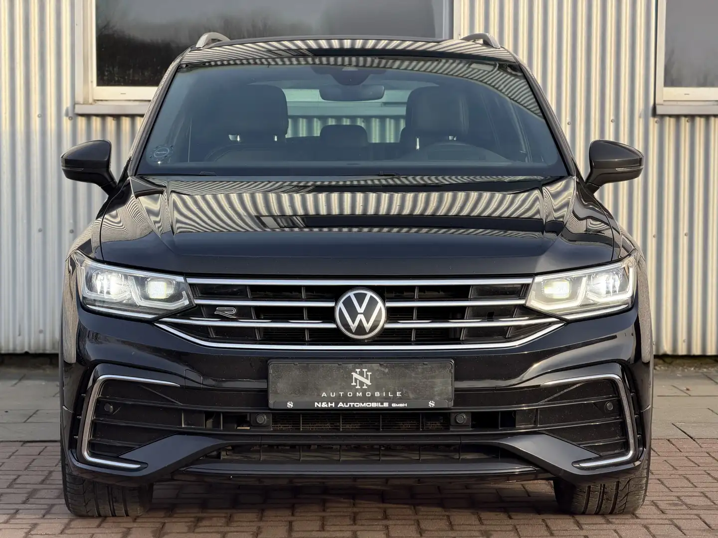Volkswagen Tiguan R-Line eHybrid Leder*HUD*Matrix*ACC*Kamer Schwarz - 2