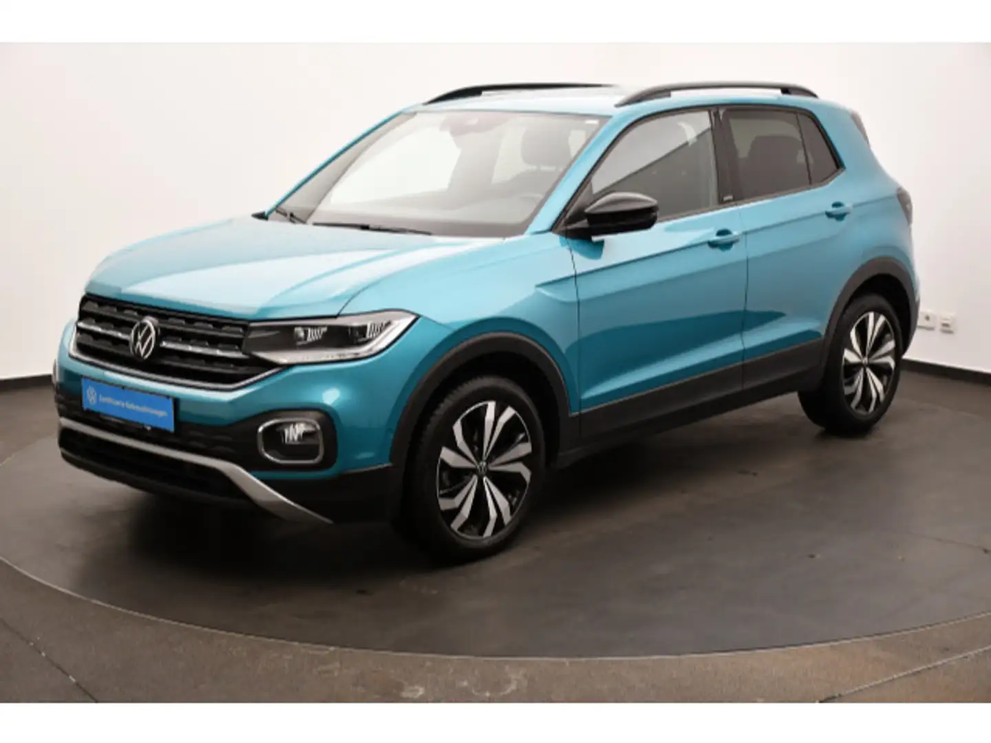 Volkswagen T-Cross 1.0 TSI United Rückfahrkam/ACC/App-Conne Grün - 2