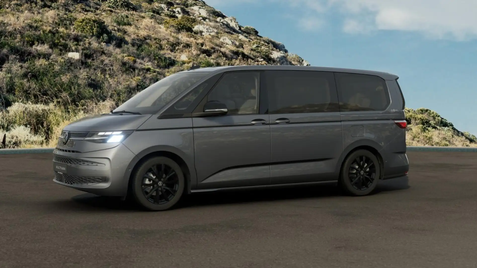 Volkswagen T7 Multivan Life 2.0 TDI LÜ Klima Rückfahrkamera Sitzheizung Grau - 2