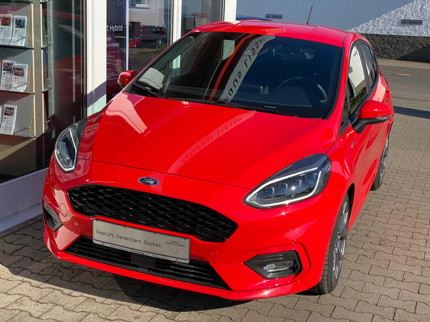 Ford Fiesta 1.0 AT EcoBoost Hybrid ST-Line LED ACC Rosso - 2