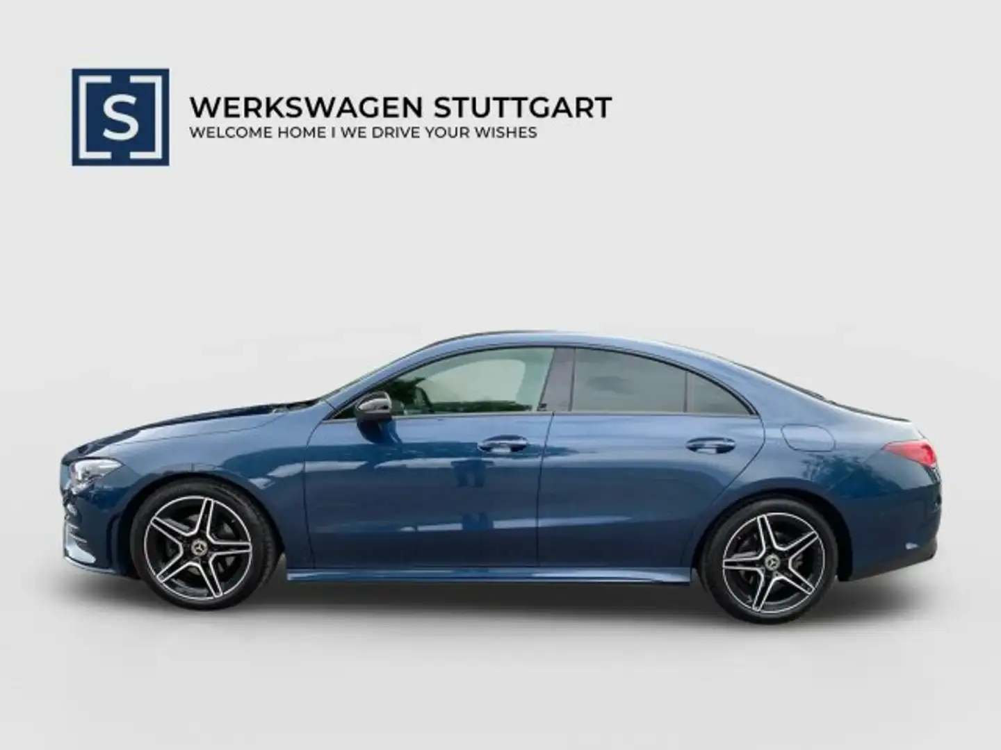 Mercedes-Benz CLA 200 CLA 200 Coupé AMG Night PanoSD AHK LED Sound Amb Blau - 2