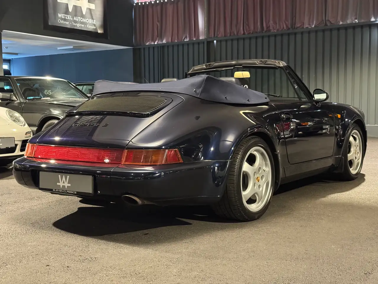 Porsche 964 911 Carrera 2 WTL Cabriolet, Topzustand, tiptronic einer von nur 433 gebauten, dt. Fahrzeug, SH gepflegt, foto 8