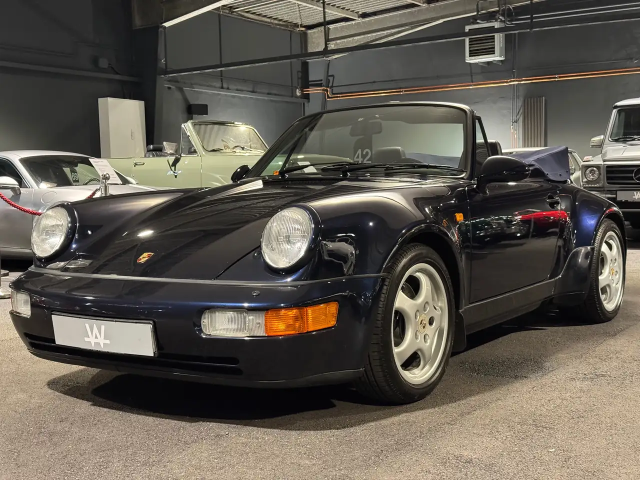 Porsche 964 911 Carrera 2 WTL Cabriolet, Topzustand, tiptronic einer von nur 433 gebauten, dt. Fahrzeug, SH gepflegt, foto 3