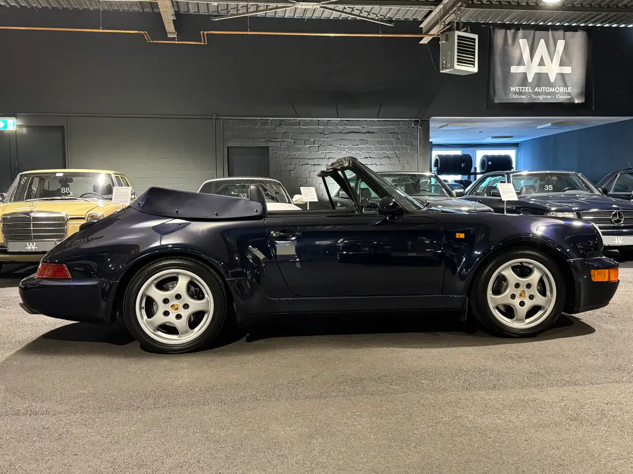 Porsche 964 911 Carrera 2 WTL Cabriolet, Topzustand, tiptronic einer von nur 433 gebauten, dt. Fahrzeug, SH gepflegt, foto 9