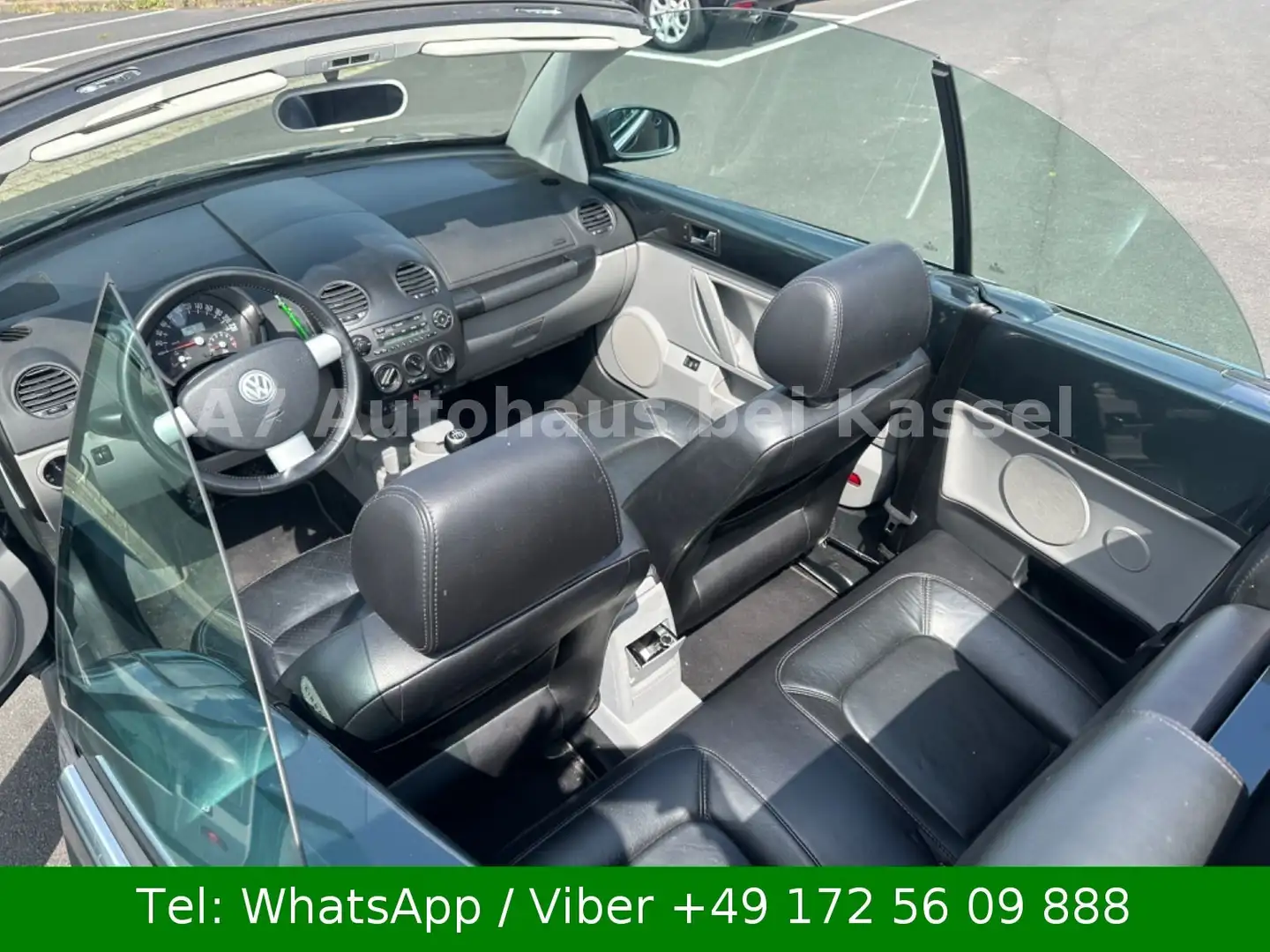 Volkswagen New Beetle Cabriolet 2.0 Highline Leder Klima CD Zielony - 2