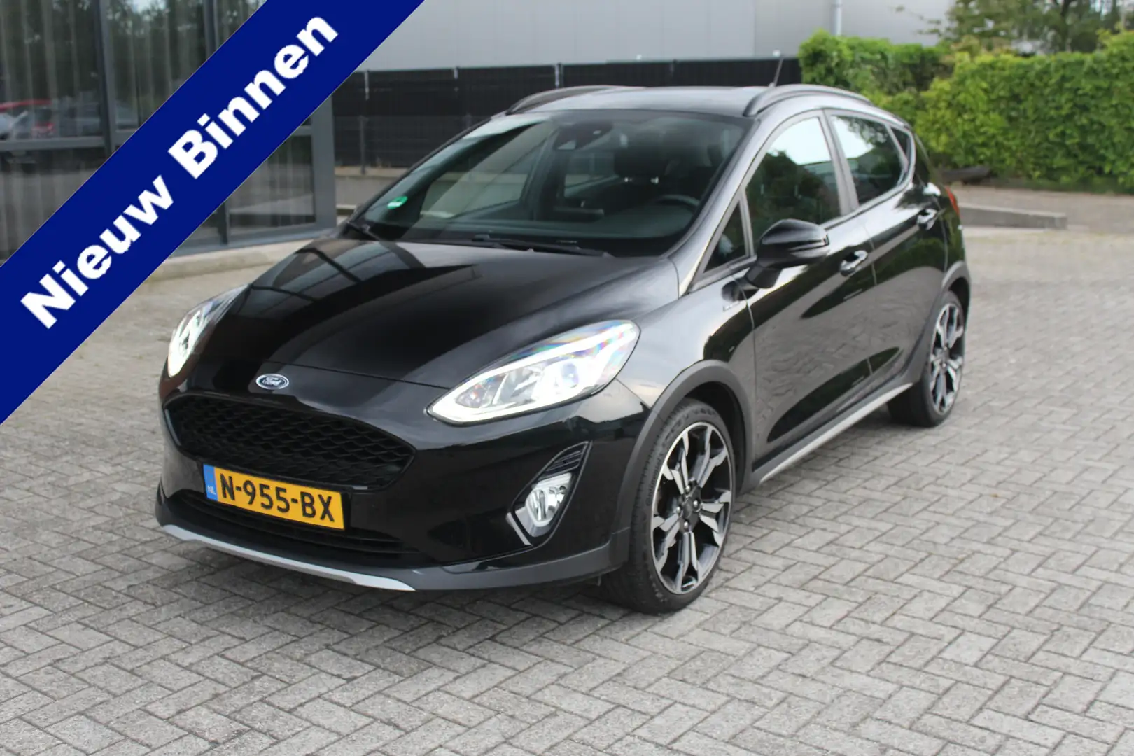 Ford Fiesta 1.0 EcoBoost Active X Clima-Cruise-Carplay-Led ver Zwart - 1