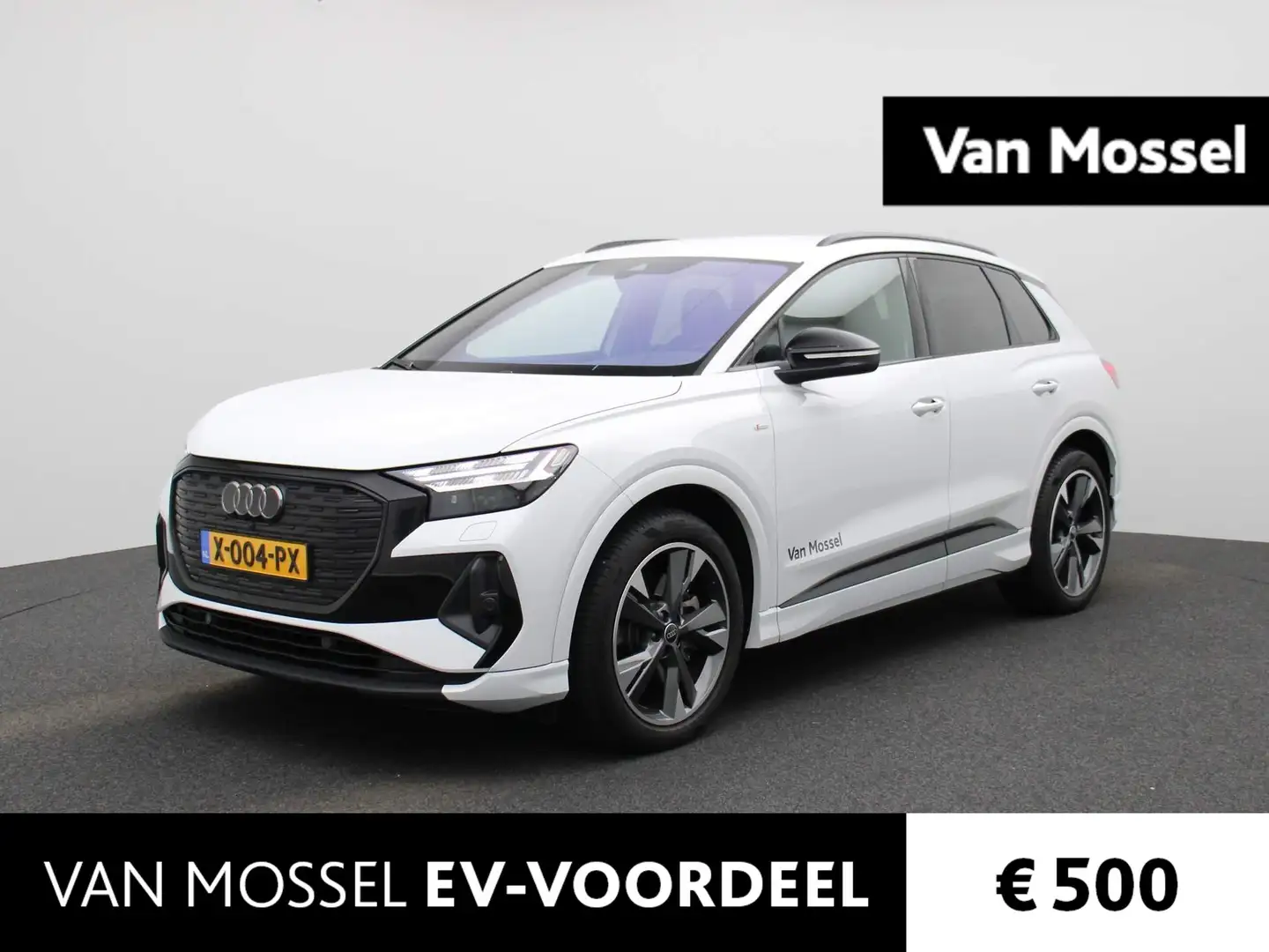 Audi Q4 e-tron 50 quattro S edition 77 kWh 299 PK | Navigatie Pro Wit - 1