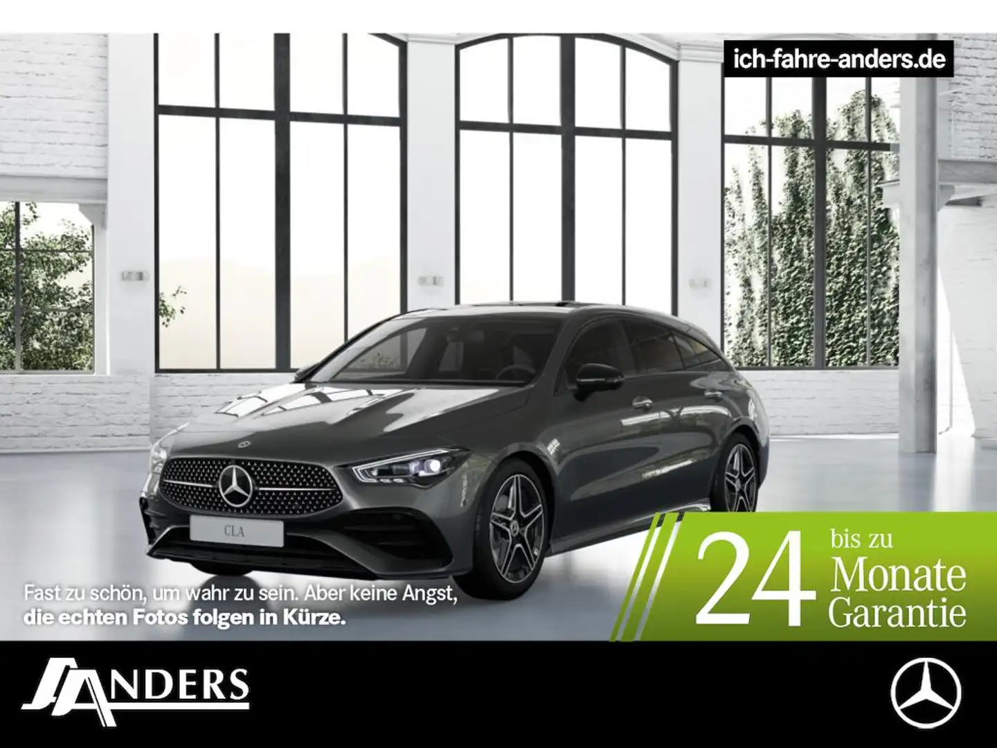 Mercedes-Benz CLA 180 SB AMG+Night+Pano+Multibeam+360°Kamera Grau - 1