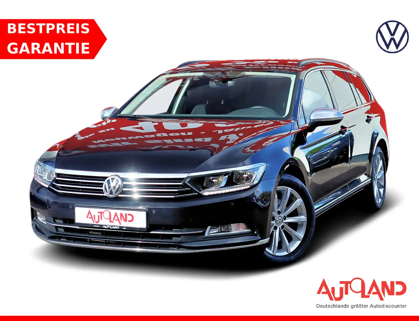 Volkswagen Passat Variant 2.0 TDI Business LED Navi ACC PDC Zwart - 1