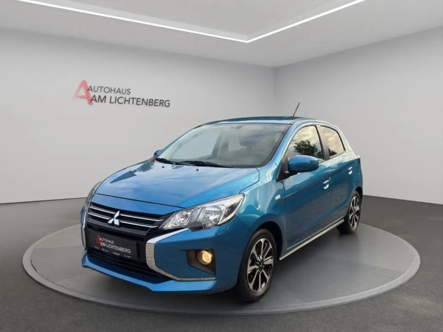 Mitsubishi Space Star Select+ 1,2l TEMPOMAT+PDC+CARPLAY+KAMERA+SITZHEIZU Bleu - 1