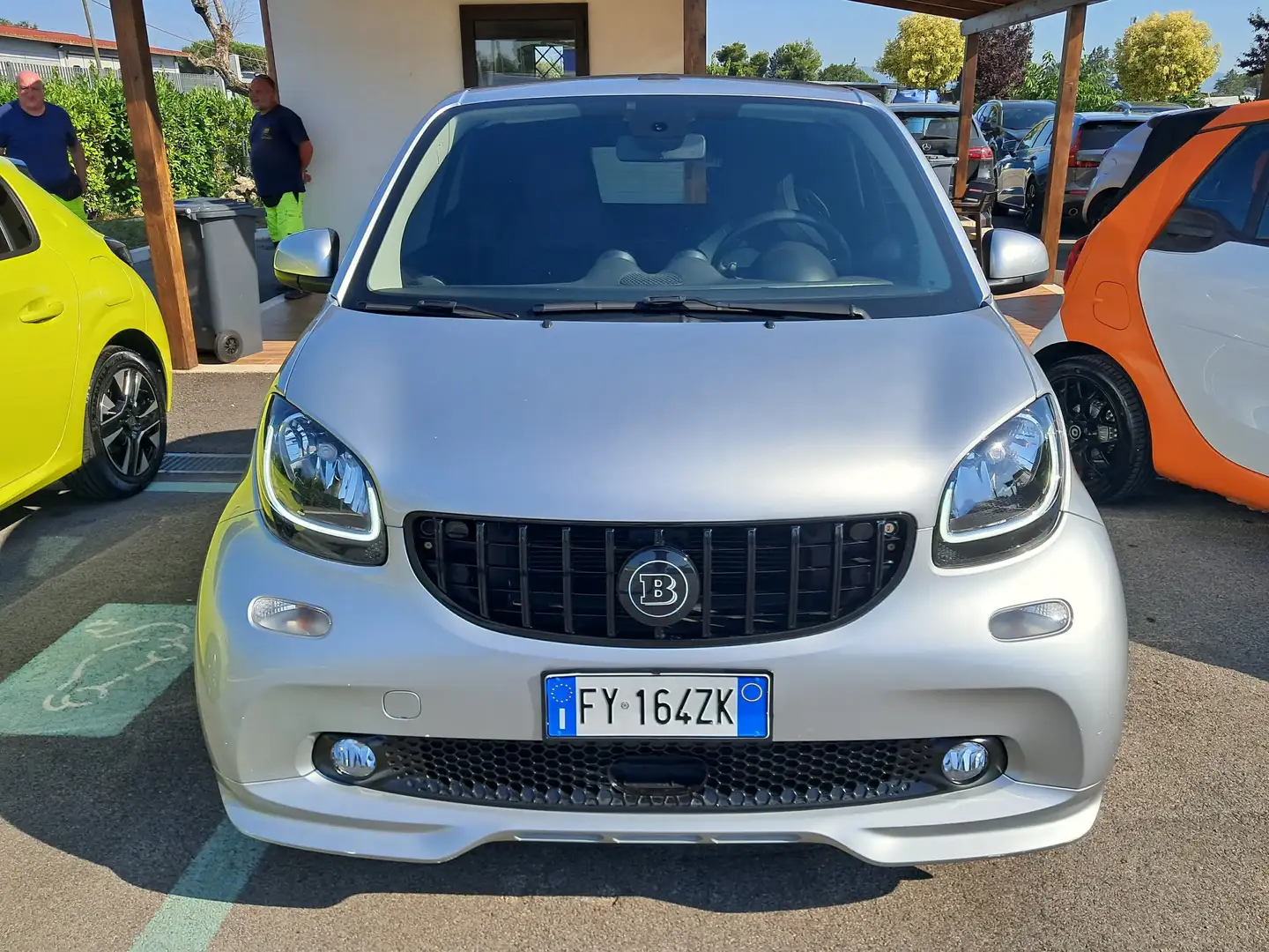 smart forTwo Cabrio Brabus Style 1.0 71cv twinamic Argent - 2