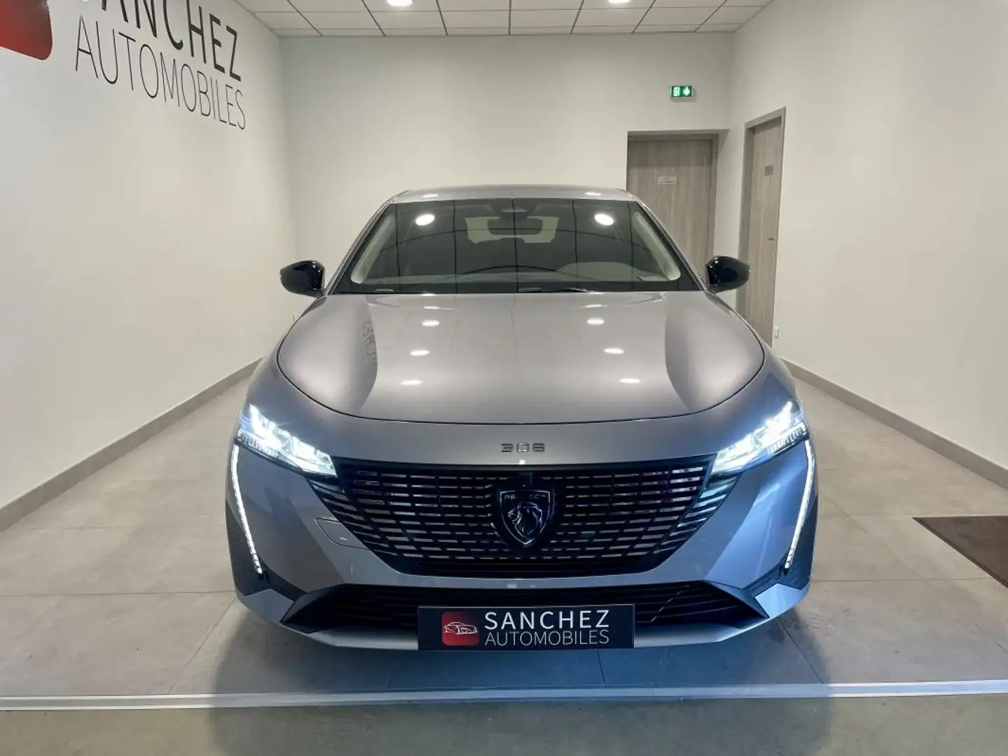 Peugeot 308 III 1.5 BLUEHDI 130 EAT8 ALLURE Gris - 2