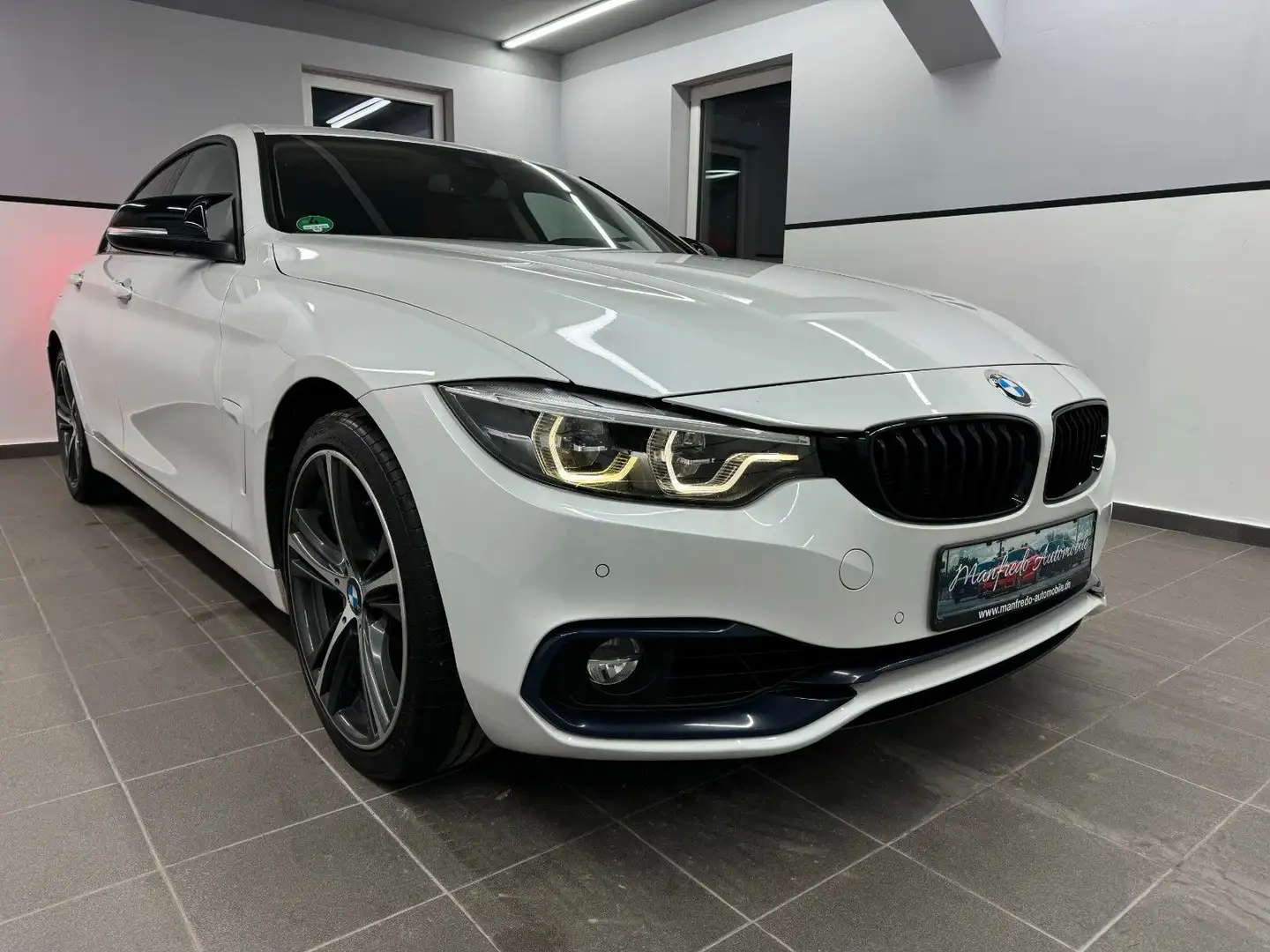 BMW 435 d Gran Coupe xDrive Sport Line/Head-Up/Glasda Weiß - 2