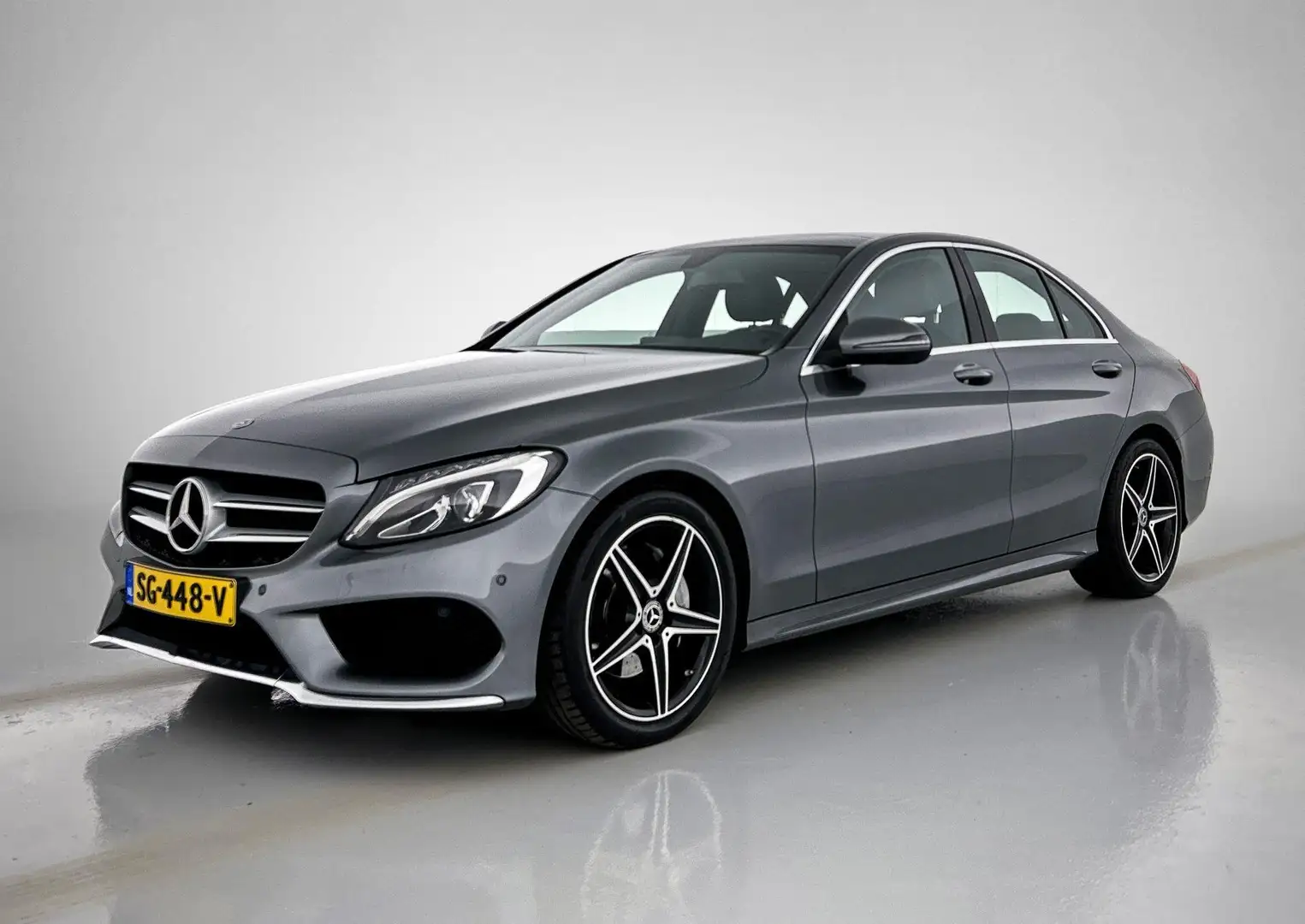 Mercedes-Benz C 160 Sport Edition(NL-auto, Goed onderH, Panoramadak, T Grau - 1