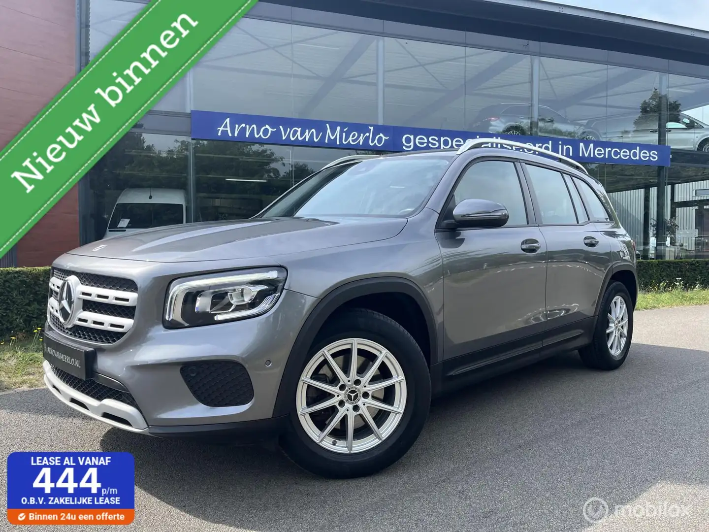 Mercedes-Benz GLB 200 Ledverlichting, stoelverwarming, half leder/stof Gris - 1