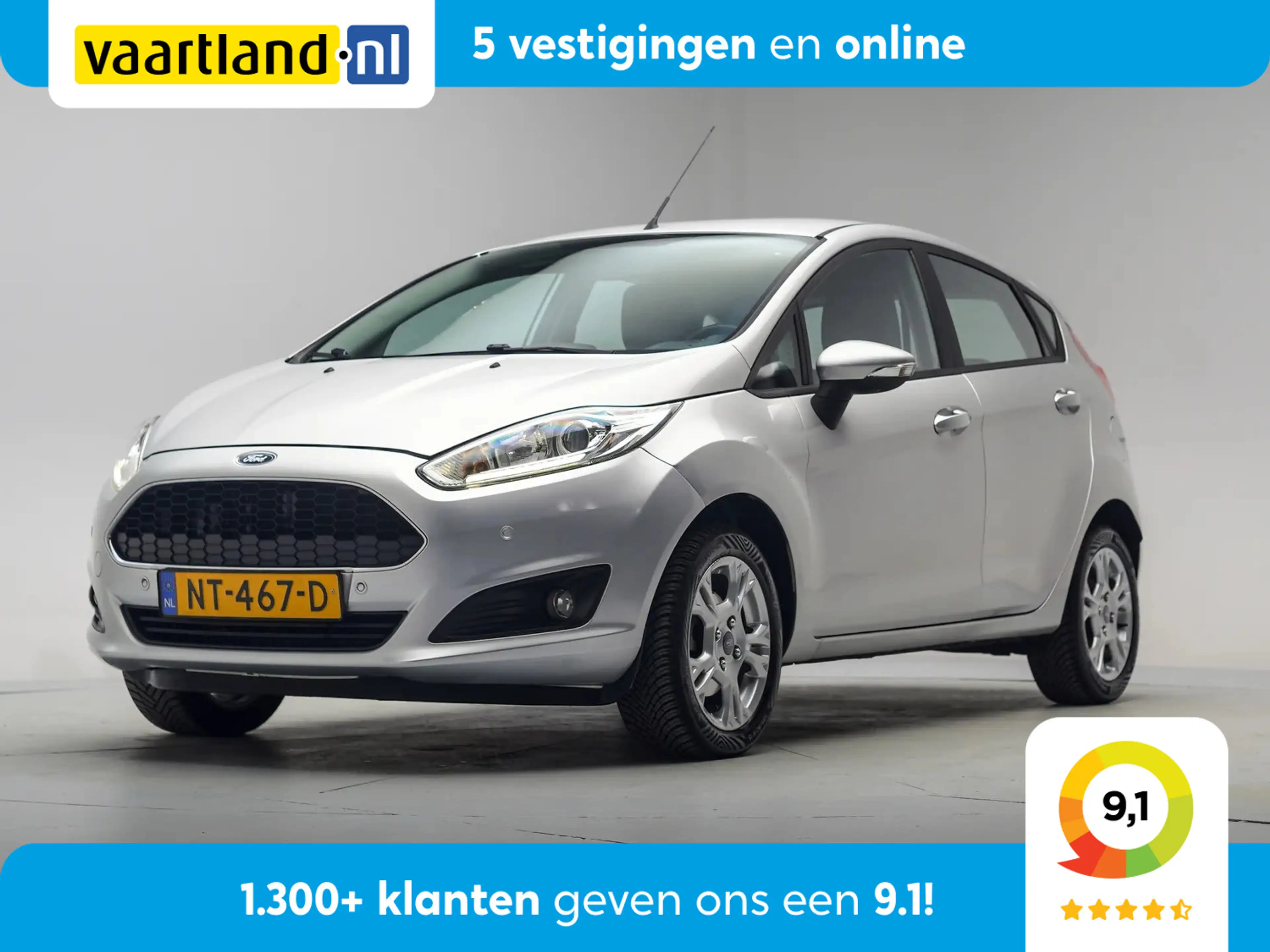 Ford Fiesta 1.0 Style Ultimate [ Navi Cruise control Airco ]